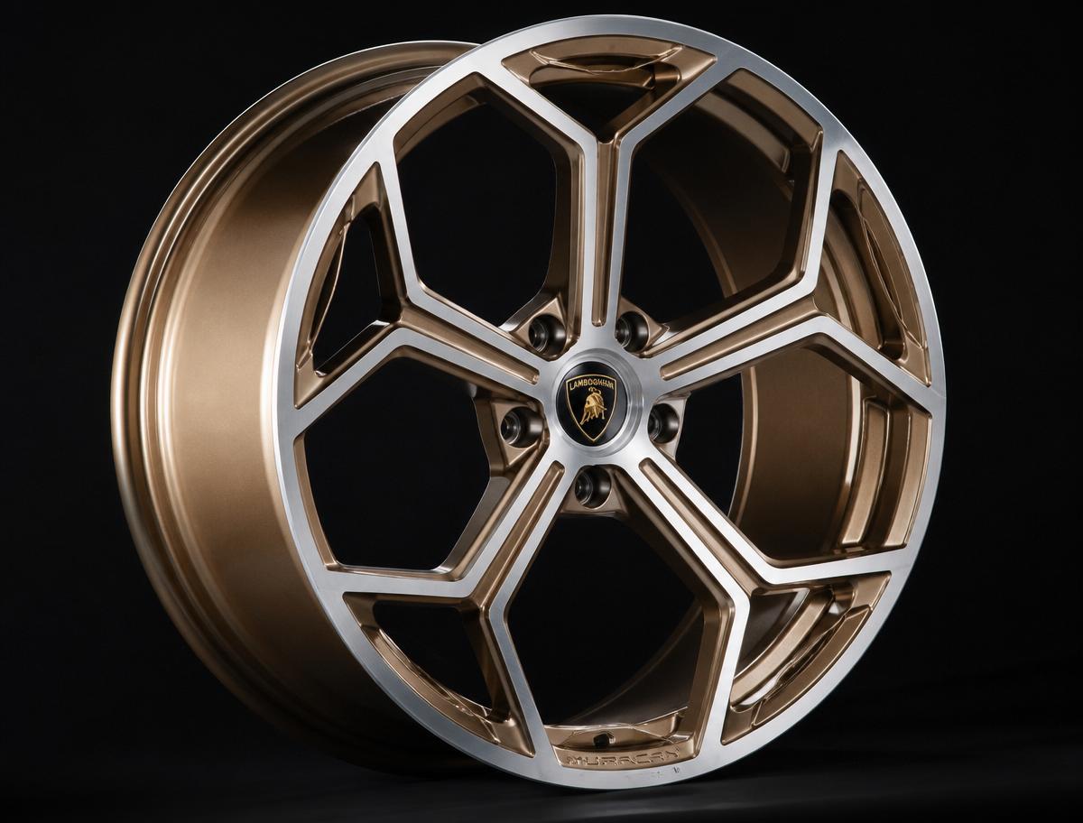 Lamborghini Huracán · 20" Schmiedefelge — nach der Veredelung