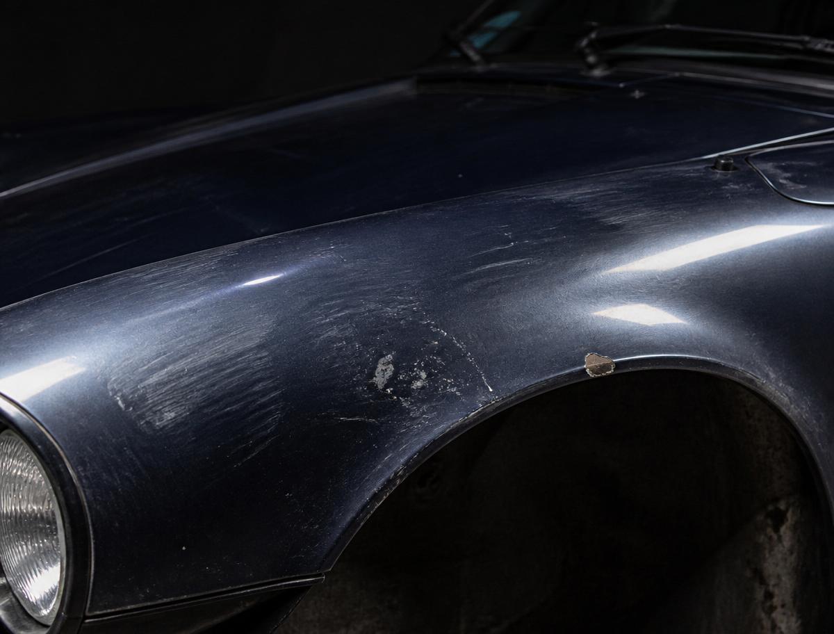 Porsche 911 Turbo · Kotflügel — vor der Veredelung